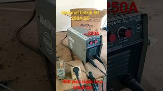 200A IGBT Welding Machine multipro EG 250A SC work shortvideo [upl. by Farwell633]