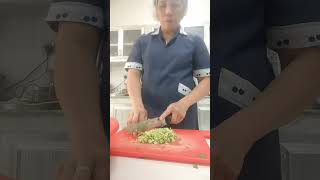 Making tabula salad 🥗 trending satisfying asmr shortvedio [upl. by Gresham]