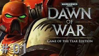 Warhammer 40k Dawn of War Original Part 1  Planetfall [upl. by Idahs384]