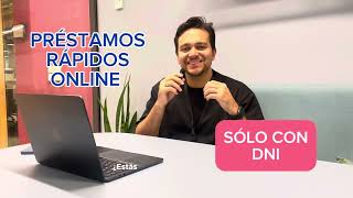 PEDIR PRÉSTAMOS RÁPIDOS ONLINE sólo con DNI [upl. by Gabriell588]