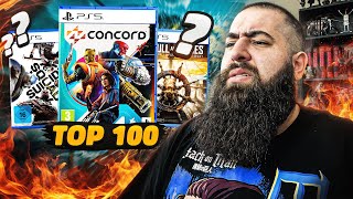 My Viewers Ranked The TOP 100 GAMES of all time [upl. by Itsyrk]