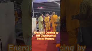 Ecstatic Dancing by HH Chandramauli Swami Maharaj in Kartik Yatra 2024 [upl. by Jaclin]