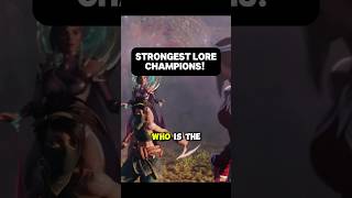 Who is the most Powerful Ionia Champion leagueoflegends [upl. by Eboj]