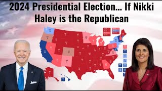 what if Donald Trump is Removed from the Ballot Joe Biden Vs Nikki Haley 2024 Prediction [upl. by Bolitho]