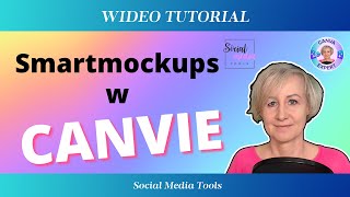 Jak tworzyć mockupy w Canvie z aplikacją Smartmockups  Canva tutorial PL [upl. by Airbas]