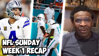 Michael Irvin Recaps NFL Sunday Week 1 [upl. by Buatti10]