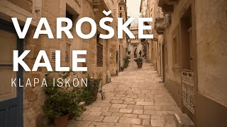 Varoške kale  Klapa Iskon  lyrics video [upl. by Aevin]