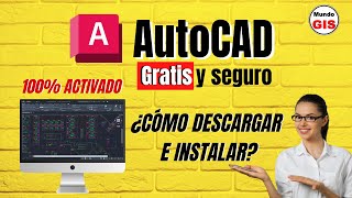 🔥Descarga e Instala AutoCAD 2024 GRATIS Activado Legal con Licencia Educativa [upl. by Chin858]