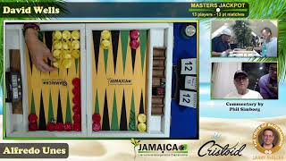 Master Jackpot Semifinals David Wells vs Alfredo Unes [upl. by Yecaw611]