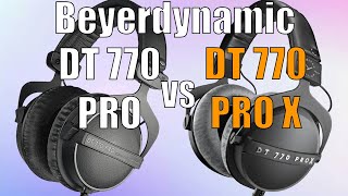 Beyerdynamic DT 770 PRO vs DT 770 PRO X Какие выбрать [upl. by Calise]