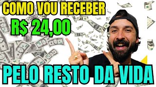 O Melhor jeito de Receber R 2400 POR TODA A VIDA Sem Estresse [upl. by Kahaleel484]