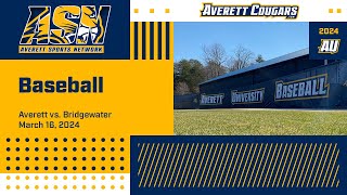 Averett baseball vs Bridgewater DH [upl. by Edette]