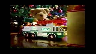 90S HESS CHRISTMAS COMMERCIAL Featuring the 1996 Hess Emergency Truck [upl. by Kanter]