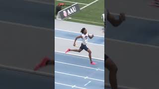 16YearOld Jonathan Simms Drops 4476 4x400m Anchor Split At AAU Junior Olympics [upl. by Alliuqaj295]