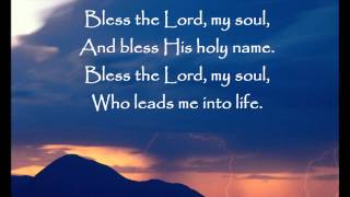 Lied Bless the Lord my soul with lyrics [upl. by Hada]