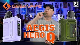 The GeekVape Aegis Hero Q POD [upl. by Ahsiuqel]