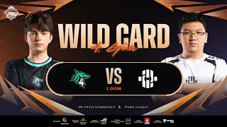 TR M6 Wild Card Finali  ULF vs INS 1 Oyun [upl. by Adnauq338]