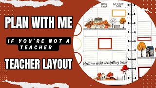 Plan With Me Teacher Layout [upl. by Annav]