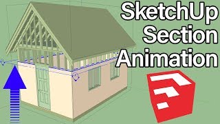 How To Animate Sections By Adding Scene in SketchUp [upl. by Agee]