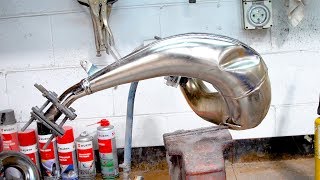 HowTo Fix a Dented TwoStroke Pipe [upl. by Plante]