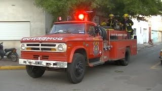 Salidas del móvil 2  Bomberos Voluntarios de Rojas [upl. by Aralc]