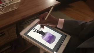 Using Layers in ArtRage for iPad [upl. by Deedahs]