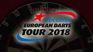 Adrian Lewis v Ted Evetts Danish Darts Open 2018 Round 1 [upl. by Yessac573]