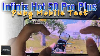 Infinix Hot 50 Pro Plus Mediatek Helio G100 Pubg Mobile Gaming Test [upl. by Eneg300]