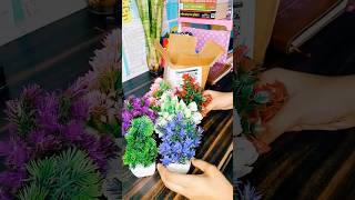 Artificial plants unboxing 😍🪴 shorts unboxing review unboxingvideo haul artificialplant [upl. by Gibbs]