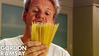 How To Cook The Perfect Pasta  Gordon Ramsay [upl. by Aisinut]