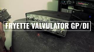 ROKZ DEMO  Fryette Valvulator GPDI Direct Recording Amplifier Demo [upl. by Biddie]