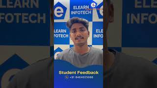 Success story  Mr Srinivas  Elearn Infotech Review  Best UI Development Training in Hyderabad [upl. by Ernesta]