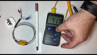 How to Assemble Ceramic Thermocouple for High Temperature Pyrometer DP6801 ThermoMart [upl. by Doomham60]