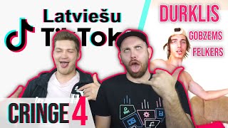 Latviešu TikTok CRINGE  Durklis Aldis Gobzems Melnais Dievs Felkers Markus Riva  4 daļa [upl. by Seiden]