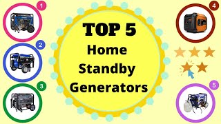 Top 5 Best Home Standby Generators You Can Buy [upl. by Obadiah181]