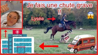 COURS DE CROSS qui tourne au drame  on appel les pompiers et je fini à l’hôpital 😱 [upl. by Lucey]