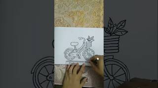 How To Draw Bicycle shorts youtubeshorts trending ytshorts drawing art viralvideo viralvideo [upl. by Nielsen634]