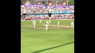 Ben Stokes Headingley Test Winning Runs Crowd Reaction [upl. by Ikik263]