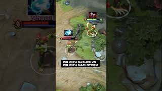 Windranger with Maelstorm vs Skull Basher windranger dota2 1vs1 [upl. by Olds]