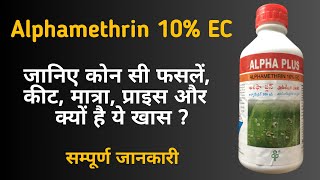 Alphamethrin 10 EC Insecticide  धान की फसल में पत्ता लपेटतना छेदकऔर सभी प्रकार के कीटों के लिए [upl. by Wagstaff683]