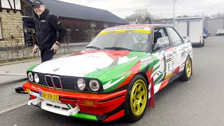 45 ADAC Rallye Kempenich Rallyezentrum Leyberghalle 02032024 [upl. by Livia]