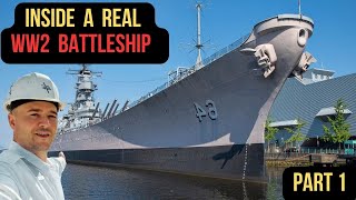 The Real Battleship Experience Visiting A Historic Warship  Part 1 [upl. by Araid]