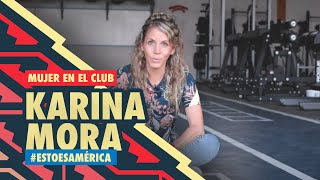 Mujeres en el Club América Karina Mora [upl. by Ardyth]