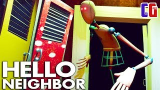 Hello Neighbor БЕЗУМНЫЕ МАНЕКЕНЫ в ШКОЛЕ Прошел ПОСЛЕДНИЙ СТРАХ Акт 3 в игре Привет Сосед [upl. by Htebiram]