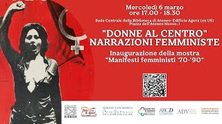 quotDonne al centroquot Narrazioni femministe [upl. by Balmuth]