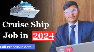 Cruise Job in 2024  Full interview process in details  how to join cruise cruisejobs cruiselife [upl. by Nanyt]