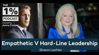 Empathetic Vs Hard Line Leadership with Sharon Lechter [upl. by Ecnerat]