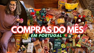 Compras do mês em Portugal maior parte no Mercadona de Viseu morandonaeuropa imigrantesemportugal [upl. by Hcardahs383]