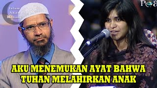 Aku Berhasil Menemukan Ayat Bahwa Yesus adalah Anak Tuhan yang Dilahirkan  Dr Zakir Naik [upl. by Masha]