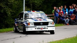 Onboard im Opel Ascona quotWalter Röhrlquot zur Rallye Grünhain 2012 [upl. by Odradlig]